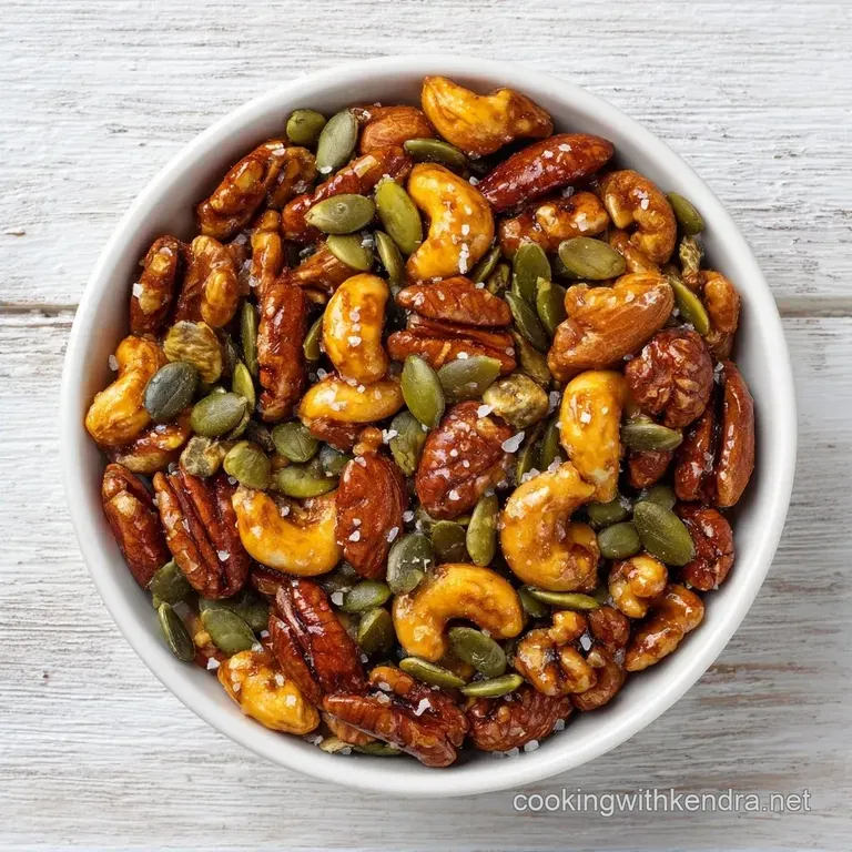Easy Road Trip Snack with Savory Nut Mix