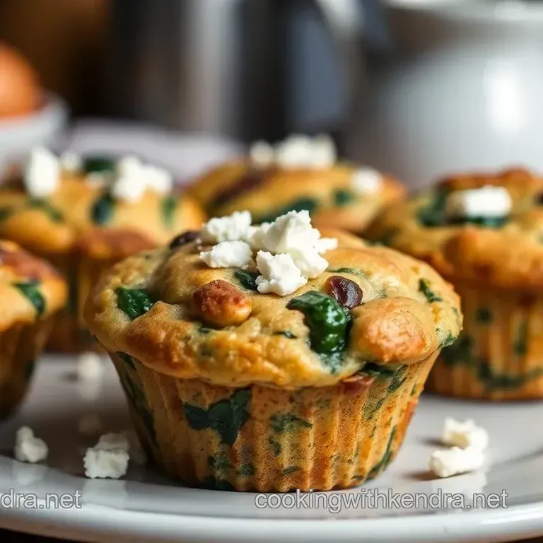 Delicious Breakfast Ideas: Savory Spinach and Feta Muffins to Start Your Day
