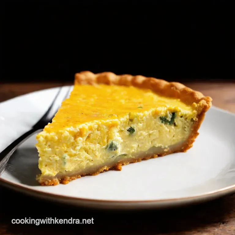 Savoury Cottage Cheese Quiche Crustless Delight