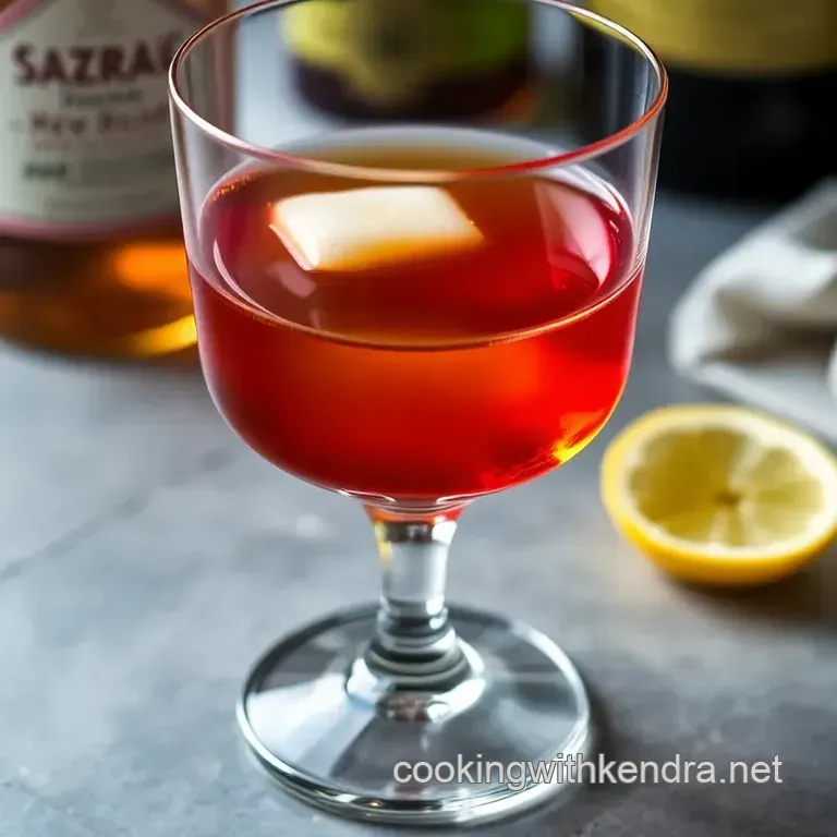 Sazerac: the Quintessential New Orleans Cocktail presentation