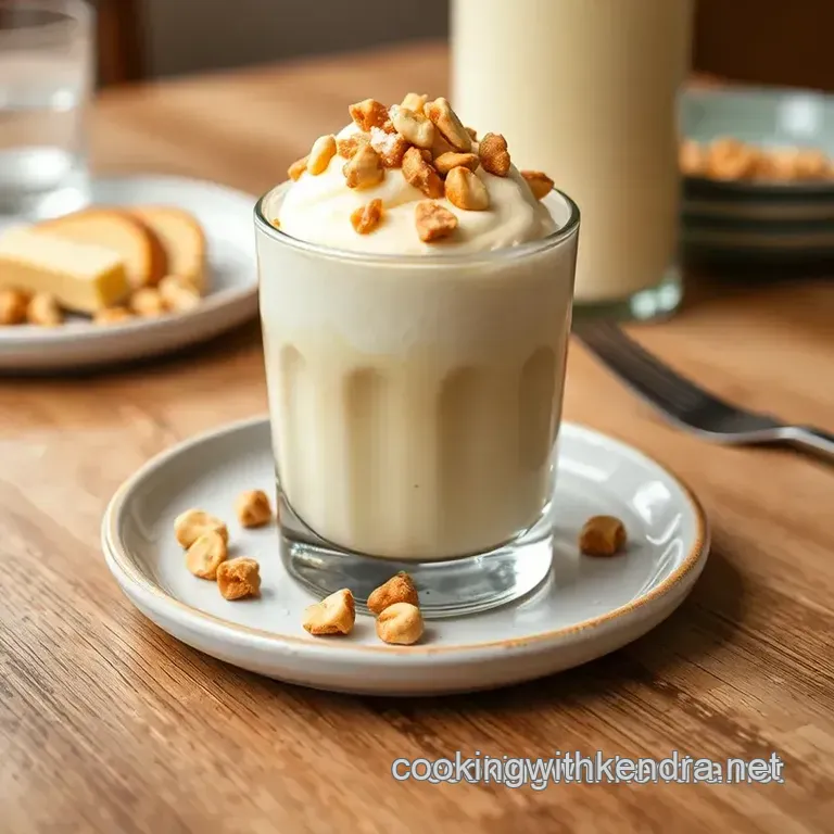 Shake Vanilla Vodka Salted Nut Roll Shot presentation