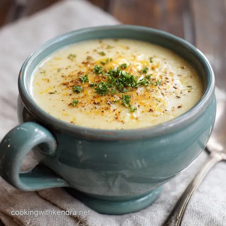 Silky Crock Pot Leek Potato Soup Set It and Forget It Classic