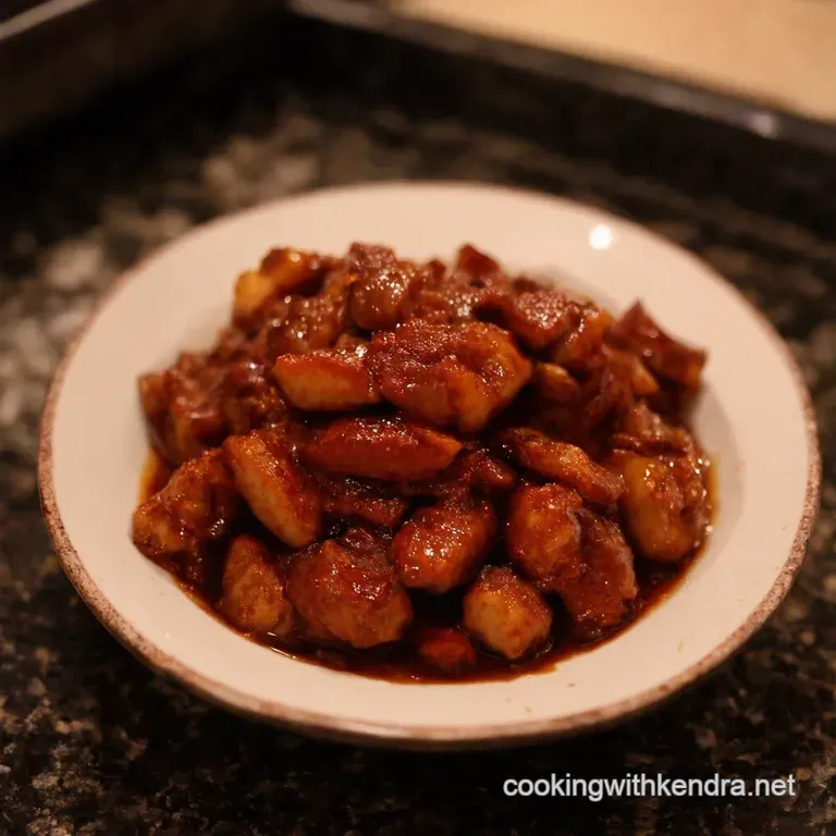 Silky Smooth Chinese Brown Sauce presentation