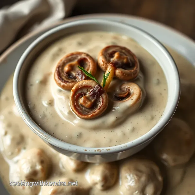 Silky Smooth & Savory: Gluten-Free Cream of Mushroom Soup