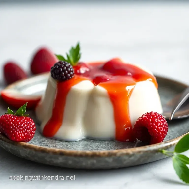 Silky Smooth Vanilla Bean Panna Cotta