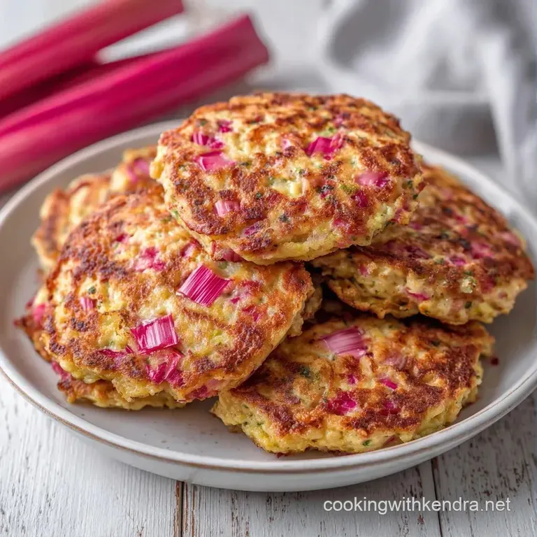 Flaky, buttery pastries stacked on a white ceramic plate beside a small bowl of red jam and fresh mint leaves.