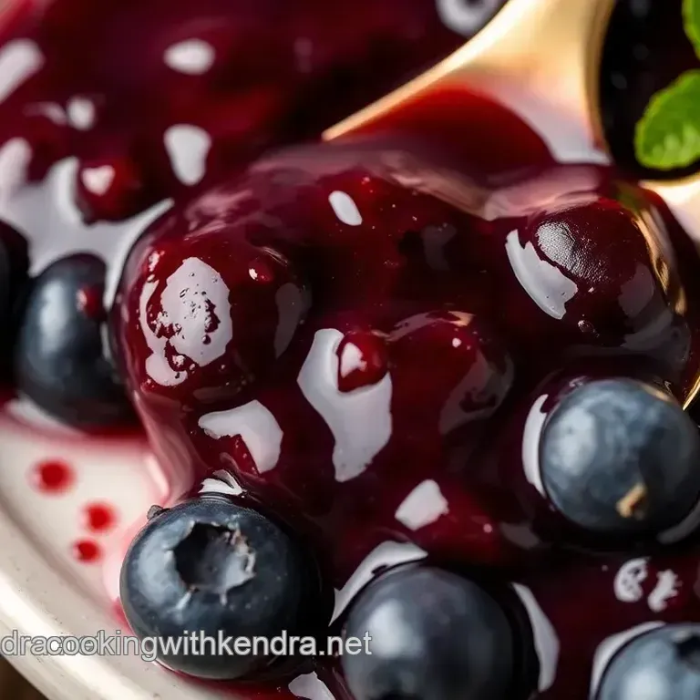 Simply Scrumptious Blueberry Jam