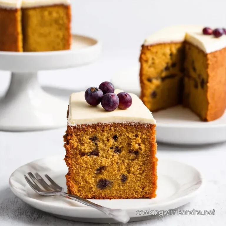 Sloe Gin Spiced Ginger Cake