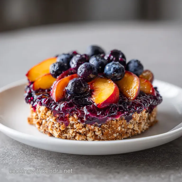 Slow Cooker Blueberry Peach Cobbler: Buttery and Jammy