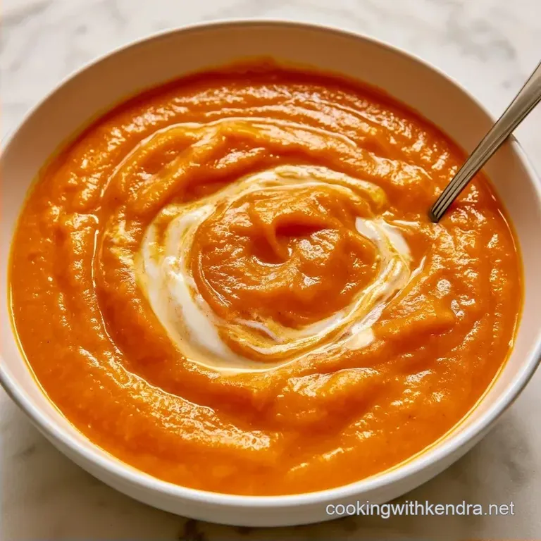 Golden Slow Cooker Butternut Squash Soup