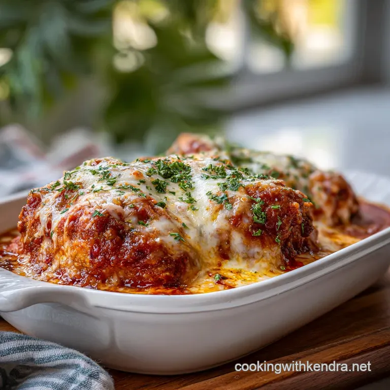 Slow Cooker Chicken Parmesan Casserole: Crispy Baked