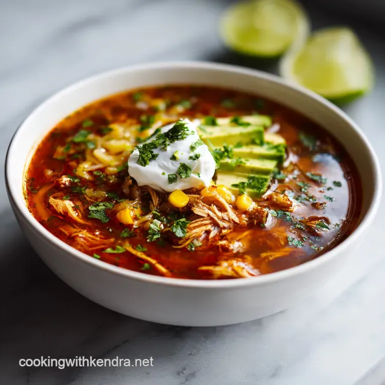 Slow Cooker Chicken Taco Soup