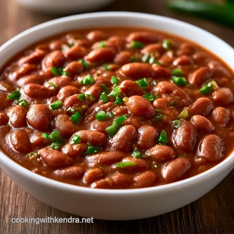 Heart-Healthy Slow Cooker Mexican Pinto Beans