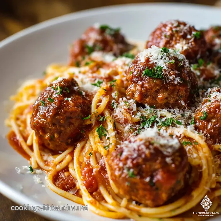 Spaghetti and Meatballs: Our Best Sunday Slow-Simmer Recipe for Tender Results presentation
