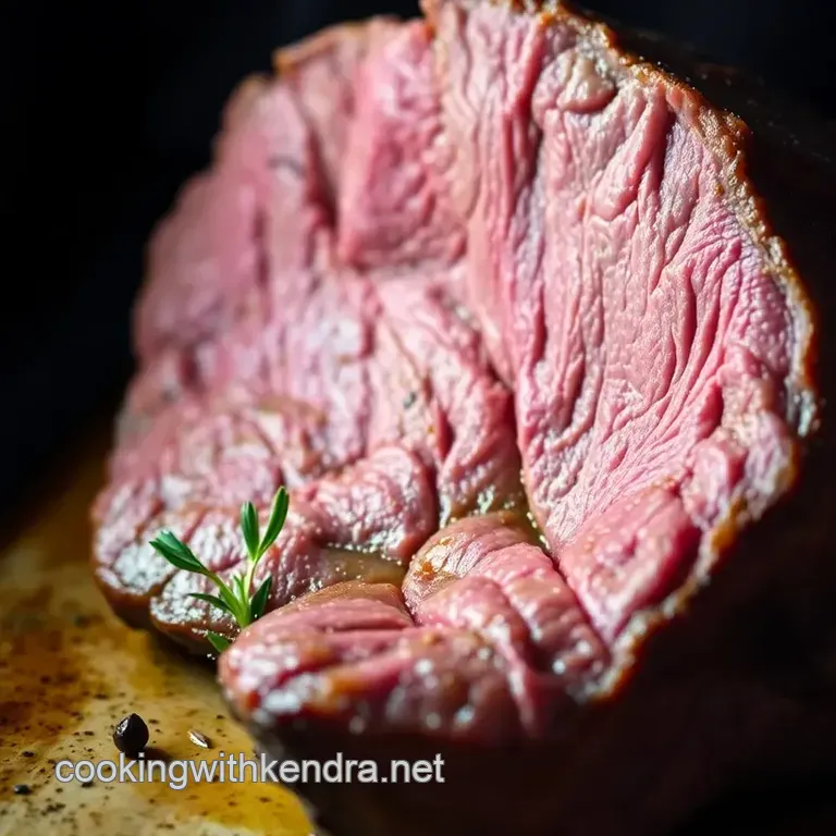Smoky and Succulent Beef Sirloin Roast: A Home Smokehouse Classic presentation