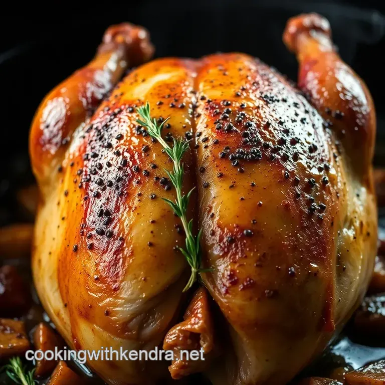 Smoky Perfection: How to Smoke a Whole Chicken presentation
