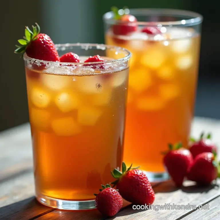 Porch Sipper Perfection The Authentic Southern Sweet Tea with a Secret Smoothness Trick