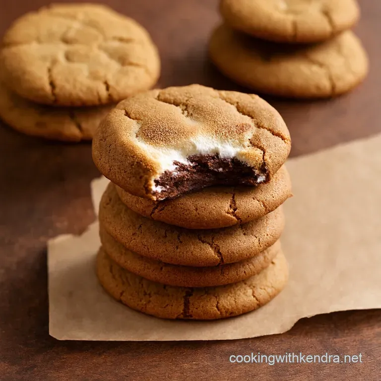 Smores Cookie Bliss Campfire Flavors OvenBaked Perfection