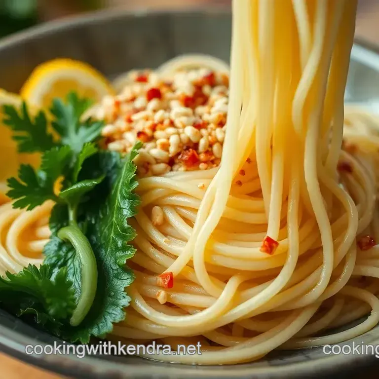 Somen Summer: Chilled Noodles with Sesame-Ginger Zing