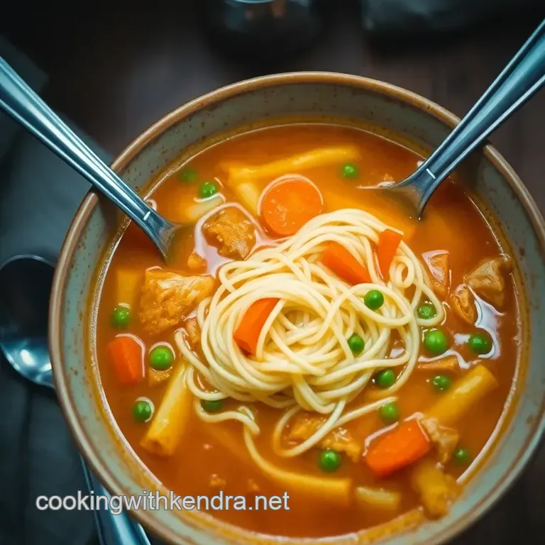 Sopa Maggi: A Hearty Comfort Food Recipe presentation