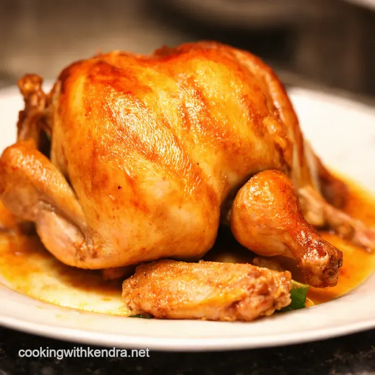 Sour Cream Onion Roasted Chicken with Crispy Potatoes presentation