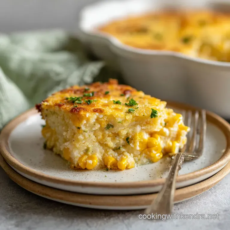Southern Corn Pudding Recipe: Silky Custard