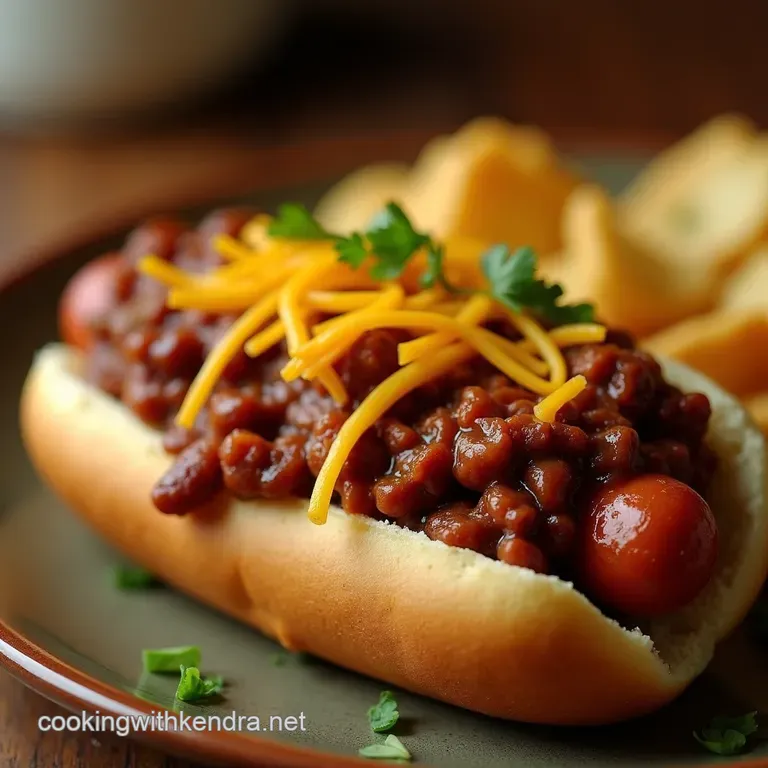 Nofuss Southern Diner Style Hot Dog Chili the Perfect Sloppy Topping presentation