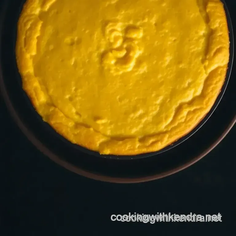Southern-Style Spoon Bread: a Comforting Corn Delight presentation