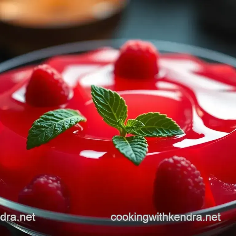 Sparkling Raspberry Rosé Jelly