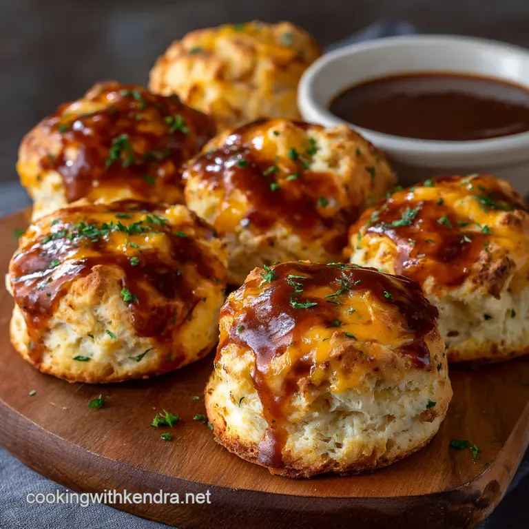 Speedy Bbq Cups Pulled Chicken and Cheddar Pockets presentation