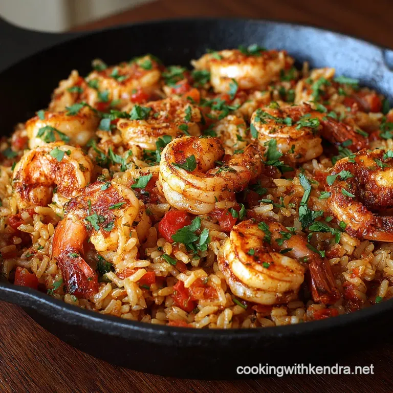 Cajun Shrimp and Rice: The Speedy Bayou Blitz Skillet Recipe