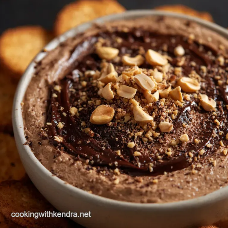 Nutella Cheesecake Dip The Easiest NoBake Dessert Ready in 15 Minutes