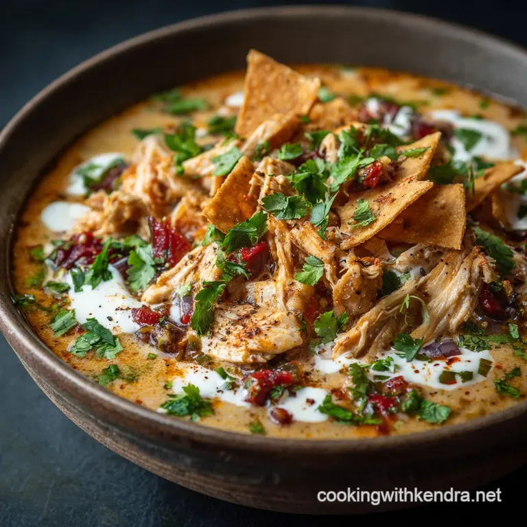 Rotisserie Chicken Tortilla Soup: Classic Creamy Comfort Food