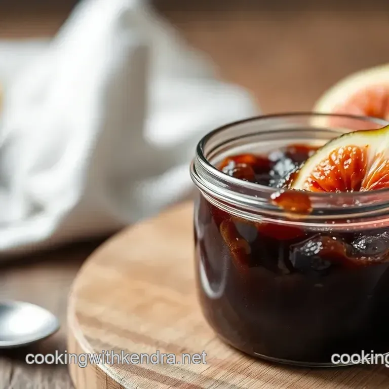 Spiced Fig & Balsamic Jam