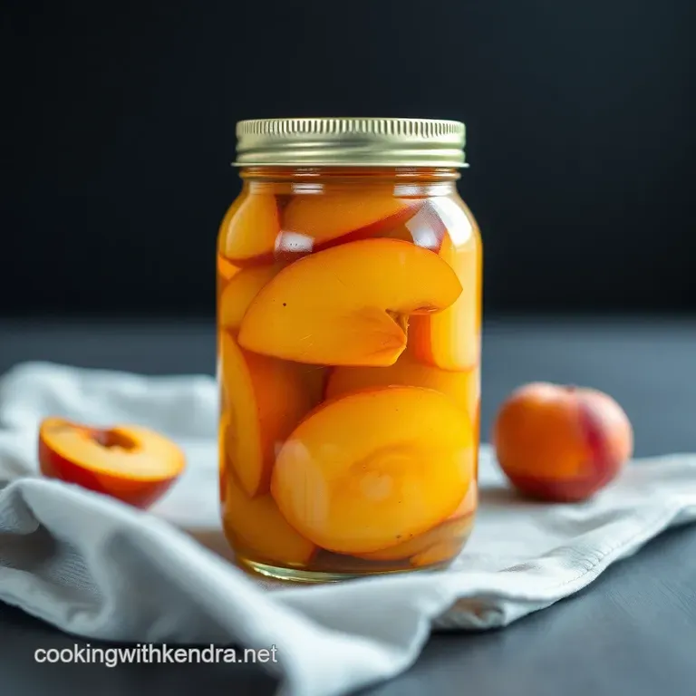 Spiced Pickled Peaches: A Taste of Summer Sunshine