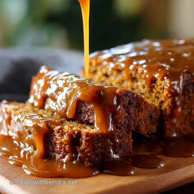 The Moistest Pumpkin Bread with Brown Sugar Glaze