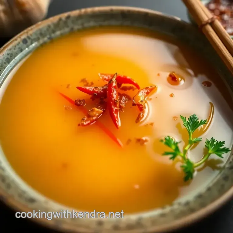 Spicy Garlic Hot Oil: A Fiery Flavor Booster! presentation