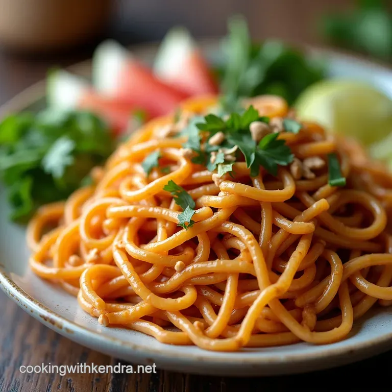 The Ultimate KickUp Fiery Creamy Thai Peanut Noodles