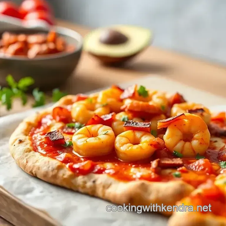 Spicy Shrimp Fiesta Pizza