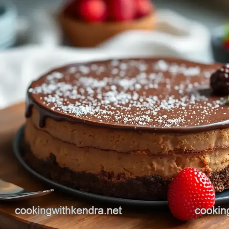 Decadent Spreadable Chocolate Cheesecake