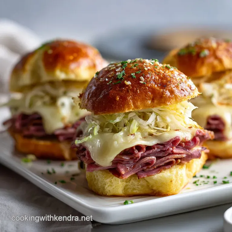 St. Patrick s Day Appetizer: Easy Reuben Sliders
