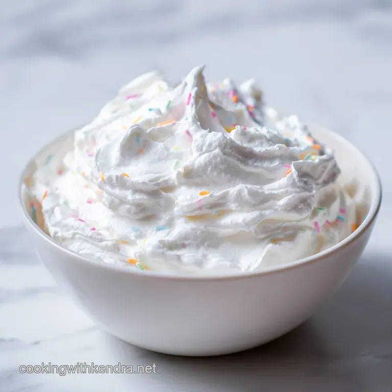 Cool Whip Frosting: Stabilized and Creamy