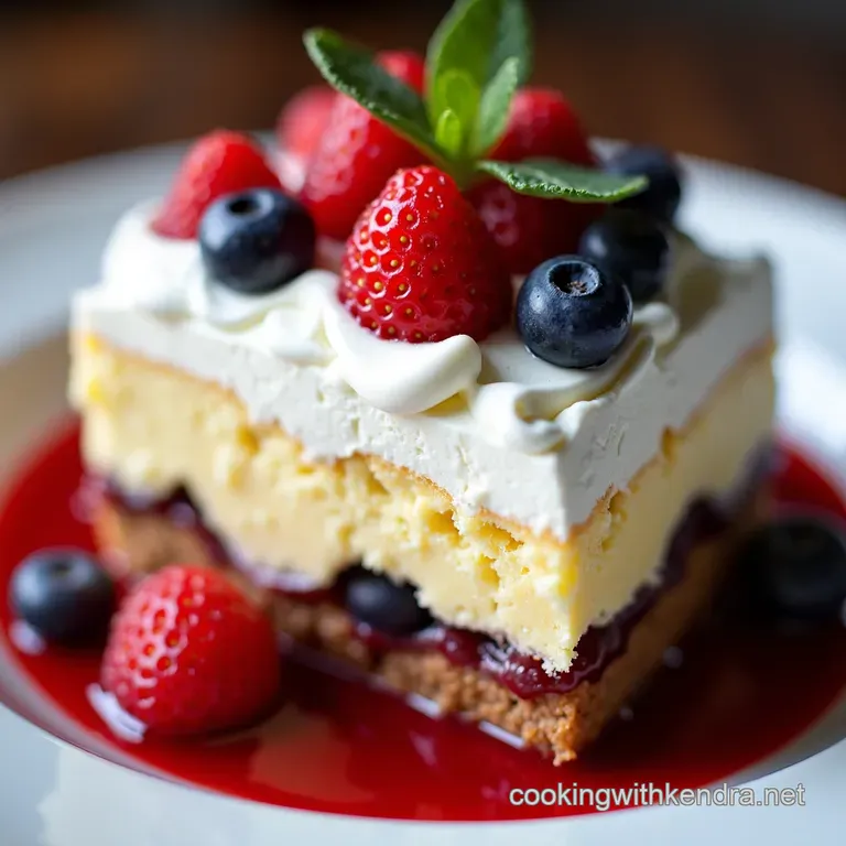 Stars Stripes Berry Trifle