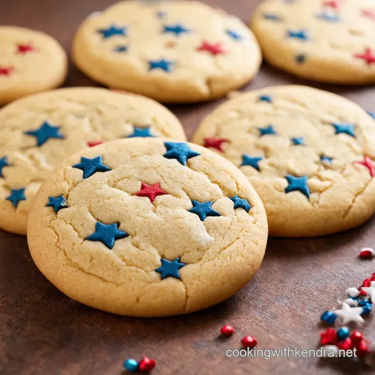 Starspangled Sugar Cookies a 4Th of July Celebration presentation
