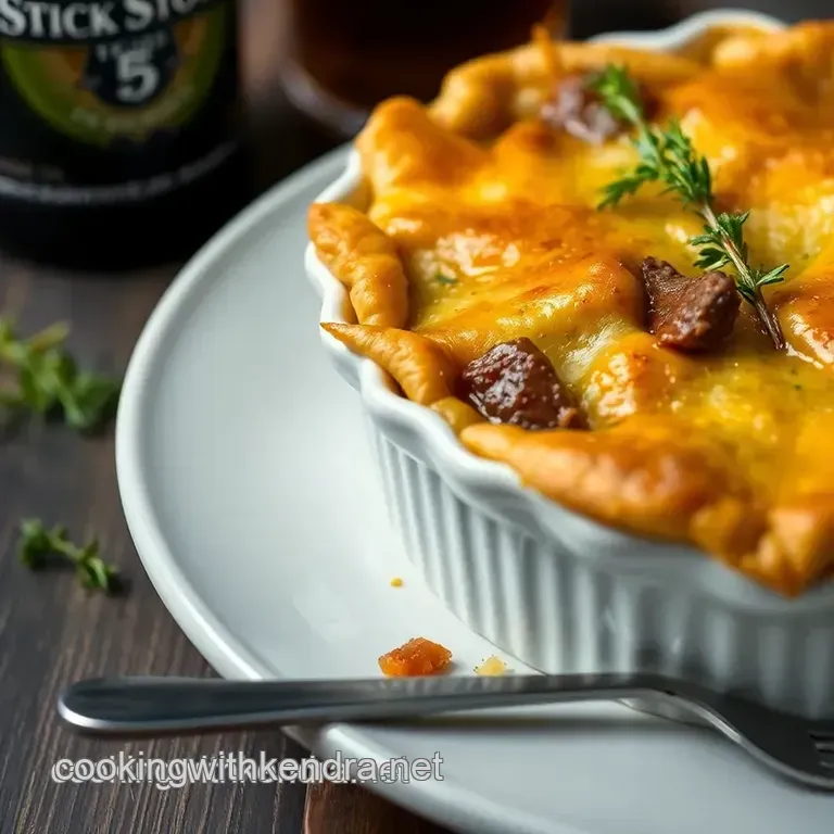 Steak & Stout Pie: a Hearty Leftover Transformation presentation