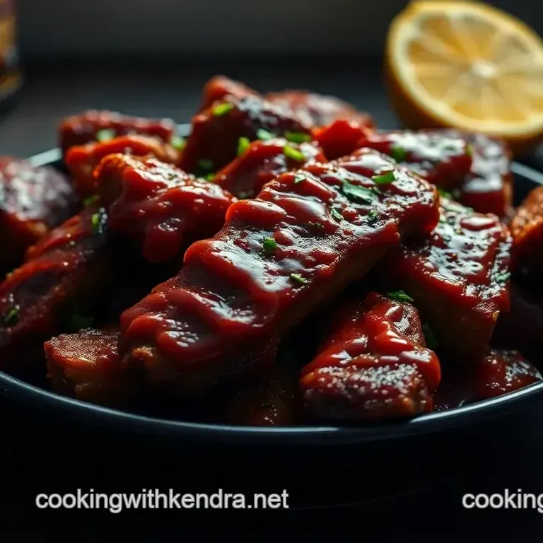 Sticky BBQ Riblets: Finger-Lickin Good!