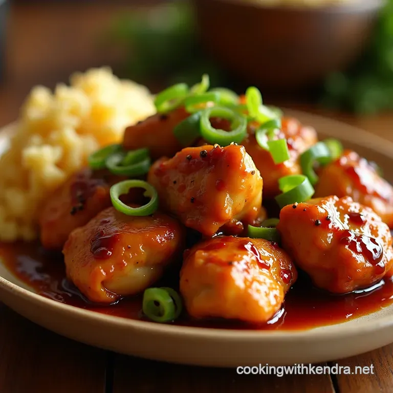 The Secret to Sticky Perfection Authentic Homemade Glazed Teriyaki Chicken presentation