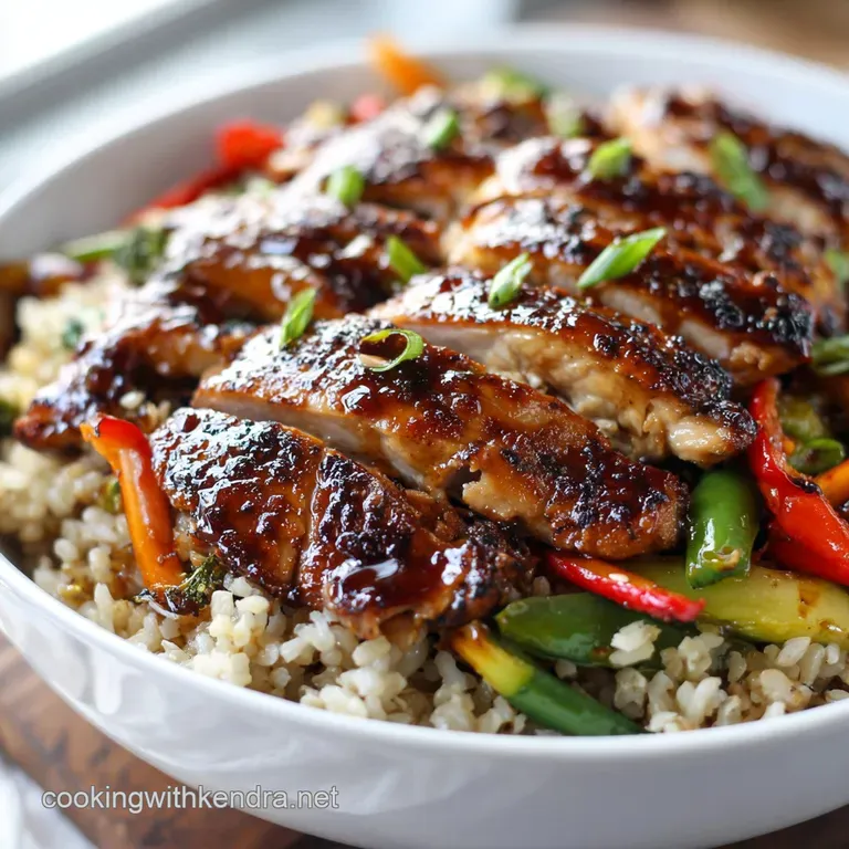 Sticky Teriyaki Chicken and Rainbow Vegetable Rice Bowls The Ultimate Weeknight Feast