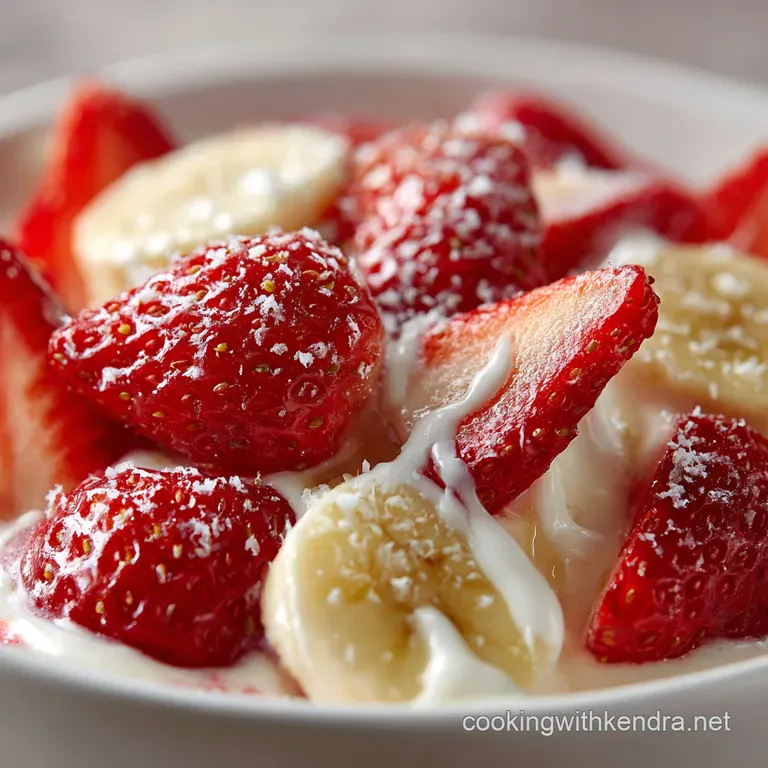 Strawberry Banana Blitz The Creamy Yogurt Smoothie