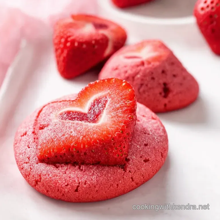 Strawberry Kiss Cookies A Sweetheart Treat